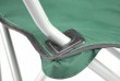 Skladacia kempingová stolička DIVERO XL – zelená