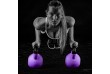 Kettlebell činka neoprenová červená - 8 kg