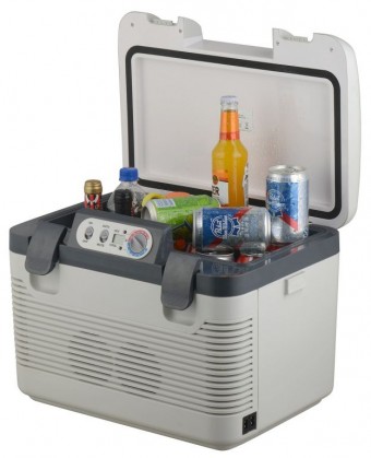 Chladiaci box DOUBLE 19 L + display - 230V/24V/12V